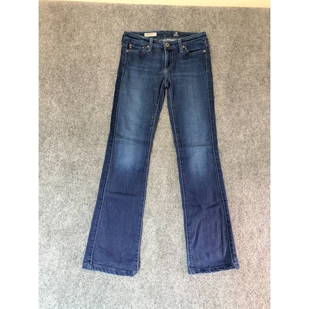 AG Adriano Goldschmied Jeans Women's The Ballad Slim Boot Cut Made USA Size 25R‎